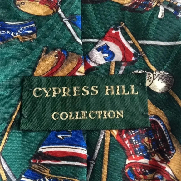 Cypress Hill Collection Multi-Colored Golf Tie - Picture 2 of 6